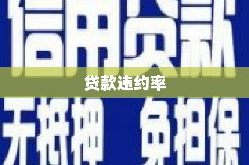 兰州贷款违约率
