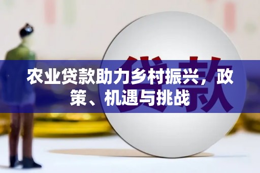 兰州农业贷款助力乡村振兴，政策、机遇与挑战