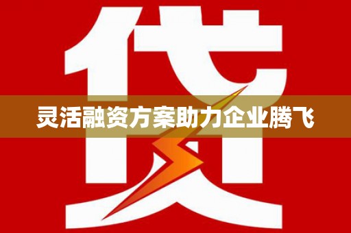 兰州灵活融资方案助力企业腾飞