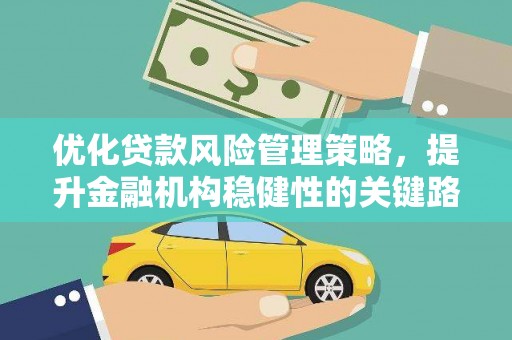 兰州优化贷款风险管理策略，提升金融机构稳健性的关键路径