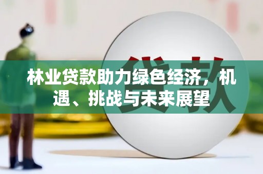 兰州林业贷款助力绿色经济，机遇、挑战与未来展望