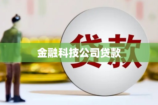 兰州金融科技公司贷款