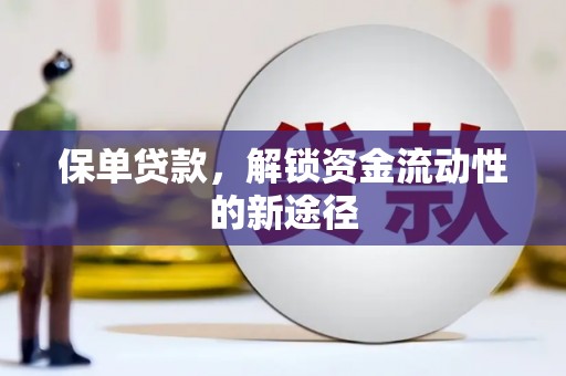 兰州保单贷款，解锁资金流动性的新途径