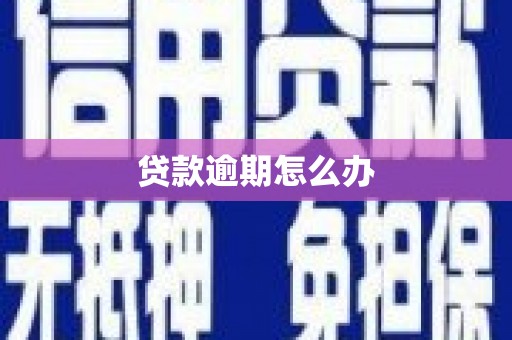 兰州贷款逾期怎么办