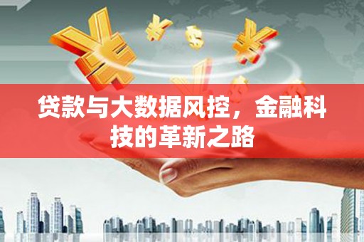 兰州贷款与大数据风控，金融科技的革新之路