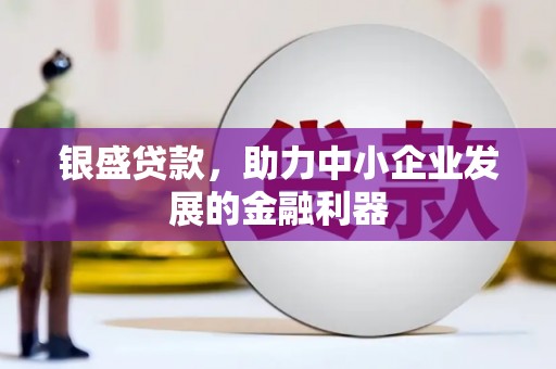 兰州银盛贷款，助力中小企业发展的金融利器
