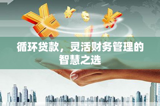兰州循环贷款，灵活财务管理的智慧之选