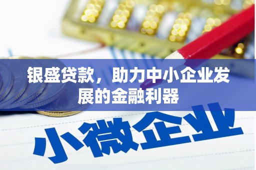 兰州银盛贷款，助力中小企业发展的金融利器