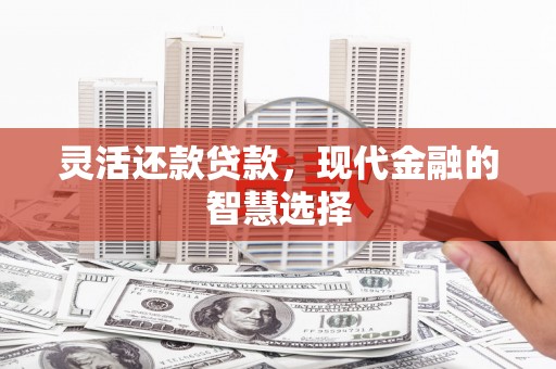 兰州灵活还款贷款，现代金融的智慧选择