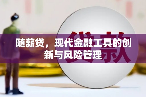 兰州随薪贷，现代金融工具的创新与风险管理