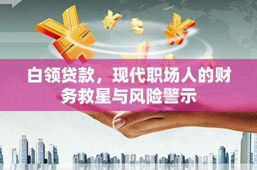 兰州白领贷款，现代职场人的财务救星与风险警示