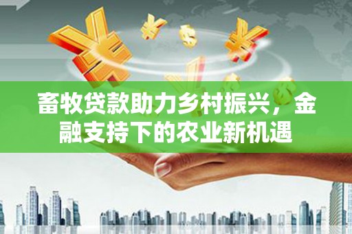 兰州畜牧贷款助力乡村振兴，金融支持下的农业新机遇