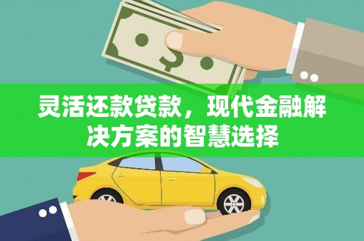 兰州灵活还款贷款，现代金融解决方案的智慧选择