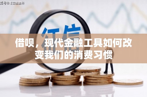 兰州借呗，现代金融工具如何改变我们的消费习惯