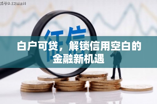 兰州白户可贷，解锁信用空白的金融新机遇
