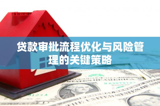 兰州贷款审批流程优化与风险管理的关键策略