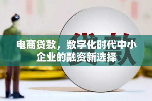 兰州电商贷款，数字化时代中小企业的融资新选择