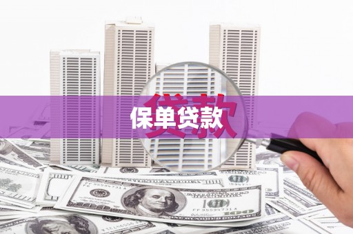 兰州保单贷款