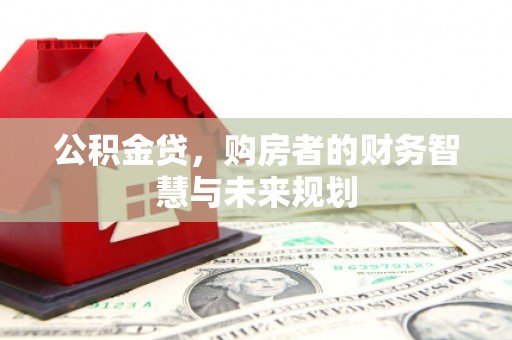兰州公积金贷，购房者的财务智慧与未来规划