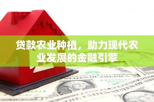 兰州贷款农业种植，助力现代农业发展的金融引擎