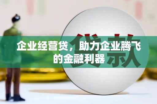 兰州企业经营贷，助力企业腾飞的金融利器