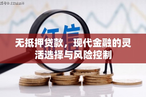 兰州无抵押贷款，现代金融的灵活选择与风险控制