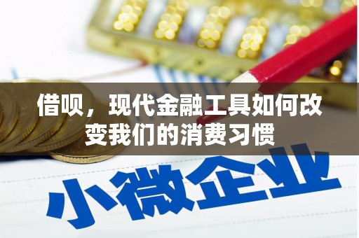 兰州借呗，现代金融工具如何改变我们的消费习惯