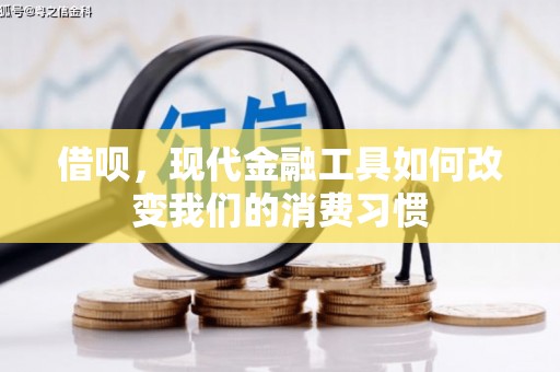 兰州借呗，现代金融工具如何改变我们的消费习惯