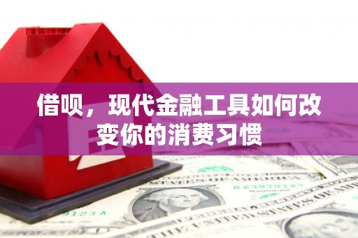 兰州借呗，现代金融工具如何改变你的消费习惯