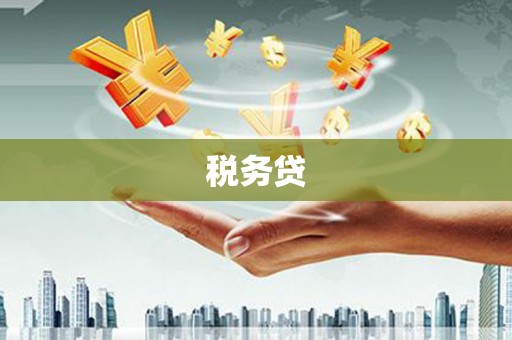 兰州税务贷