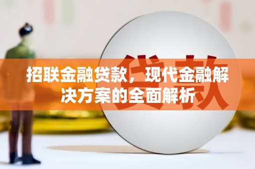 兰州招联金融贷款，现代金融解决方案的全面解析