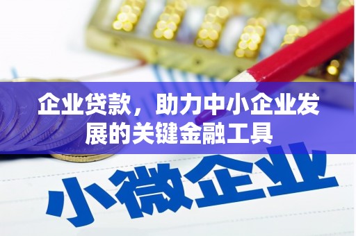 兰州企业贷款，助力中小企业发展的关键金融工具