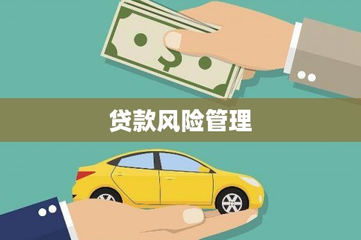 兰州贷款风险管理