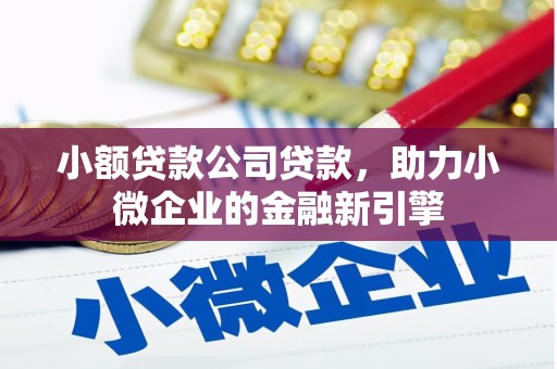 兰州小额贷款公司贷款，助力小微企业的金融新引擎