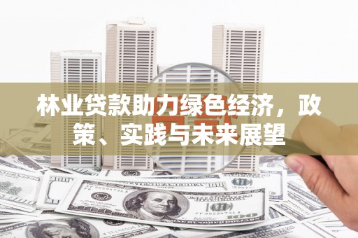 兰州林业贷款助力绿色经济，政策、实践与未来展望
