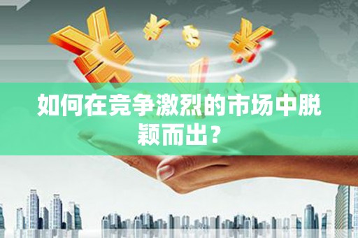 兰州如何在竞争激烈的市场中脱颖而出？